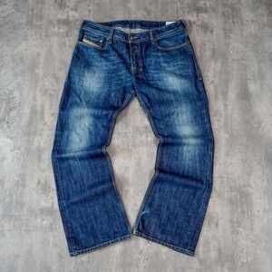 Vintage VTG Y2K 2000's 00's Diesel Baggy Relax Fit Wide Legged Denim Jeans